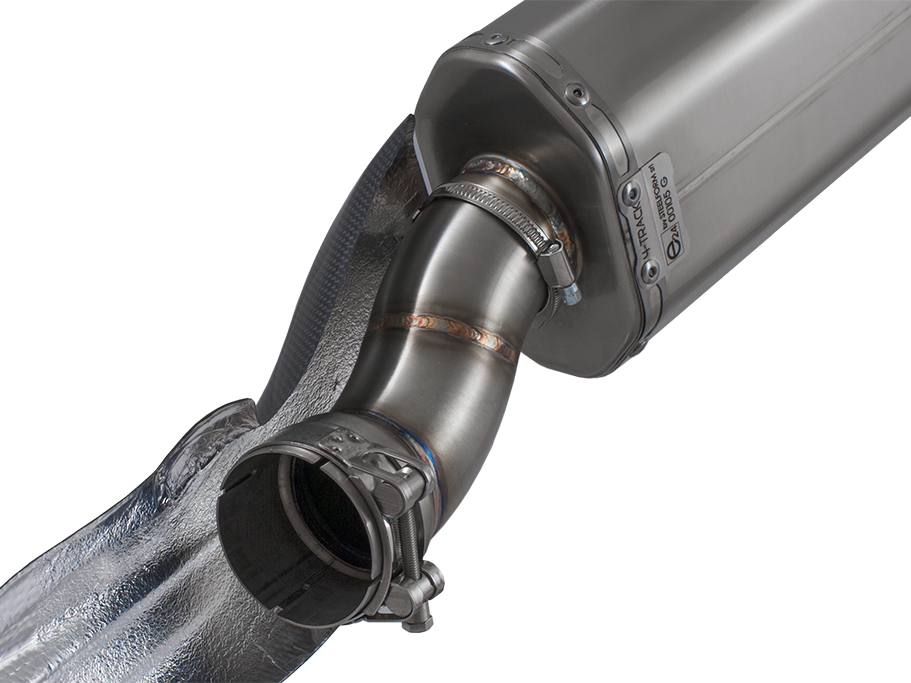 HP CORSE BMW R1250GS Slip-on Exhaust "SP-3 Carbon Short Satin" (EU homologated)