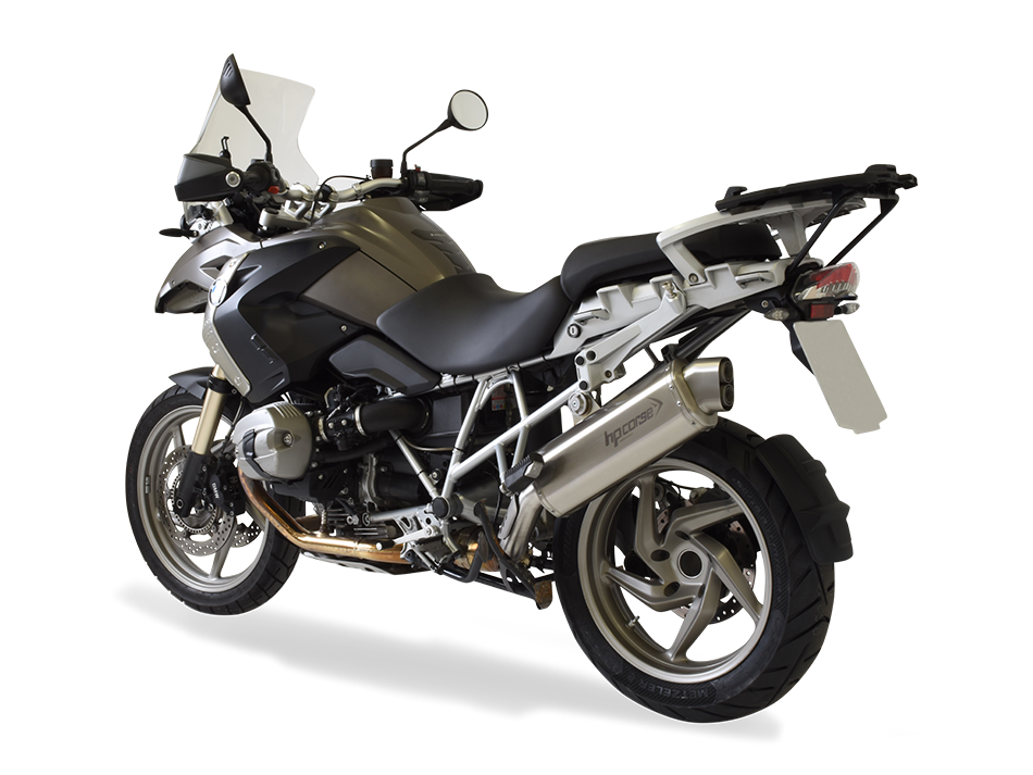 HP CORSE BMW R1200GS (10/12) Slip-on Exhaust "4-Track R Titanium" (EU homologated)