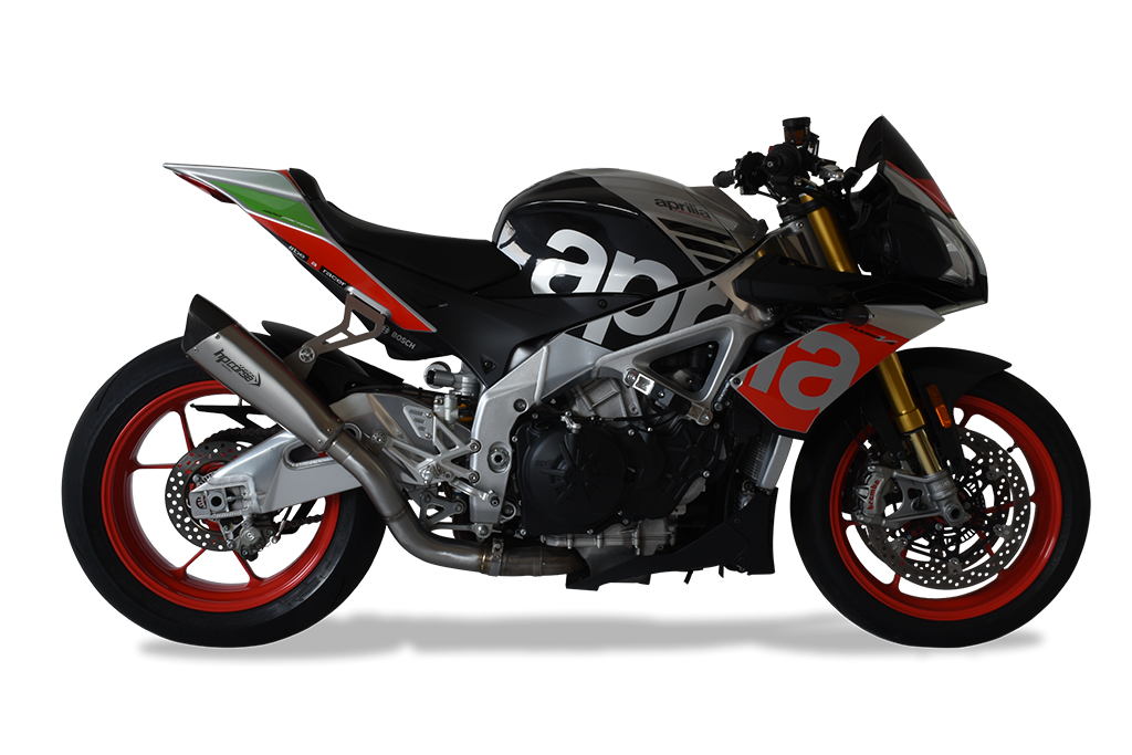 HP CORSE Aprilia RSV4 / Tuono V4 (17/18) Slip-on Exhaust "Evoxtreme 310 Titanium" (racing)