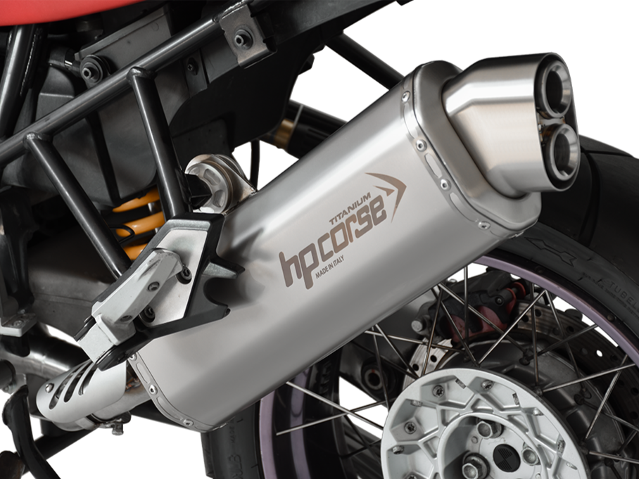 HP CORSE BMW R1150GS / Adventure Slip-on Exhaust "4-Track R Titanium" (EU homologated)