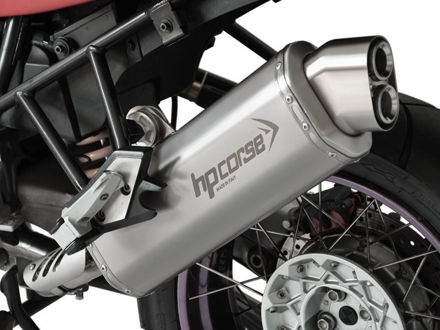 HP CORSE BMW R1150GS / Adventure Slip-on Exhaust "4-Track R Satin" (EU homologated)