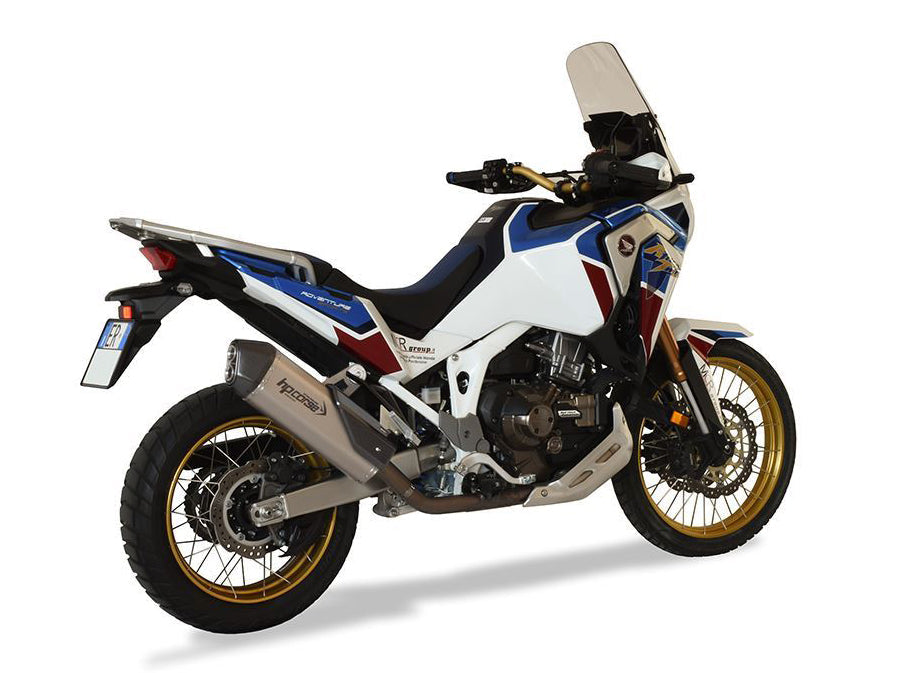 HP CORSE Honda CRF1100L Africa Twin Slip-on Exhaust "SPS Carbon Titanium" (EU homologated)