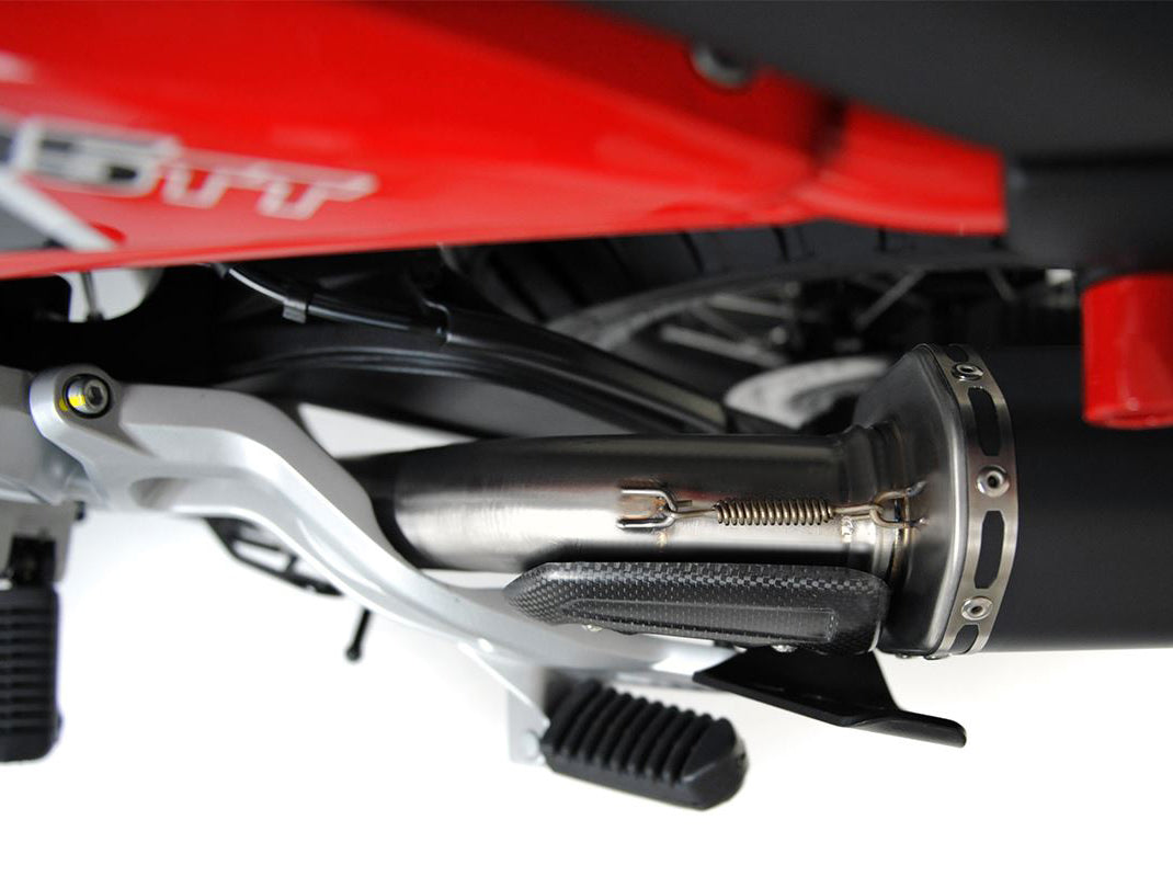 HP CORSE Moto Guzzi V85 TT (2019+) Slip-on Exhaust "SPS Carbon Ceramic Black" (Euro 4/5)