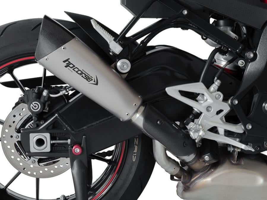 HP CORSE BMW S1000R Slip-on Exhaust "Evoxtreme Titanium" (EU homologated)