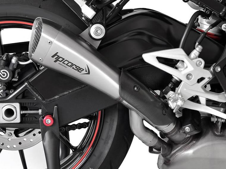 HP CORSE BMW S1000R Slip-on Exhaust "Hydroform Short R Satin" (EU homologated)