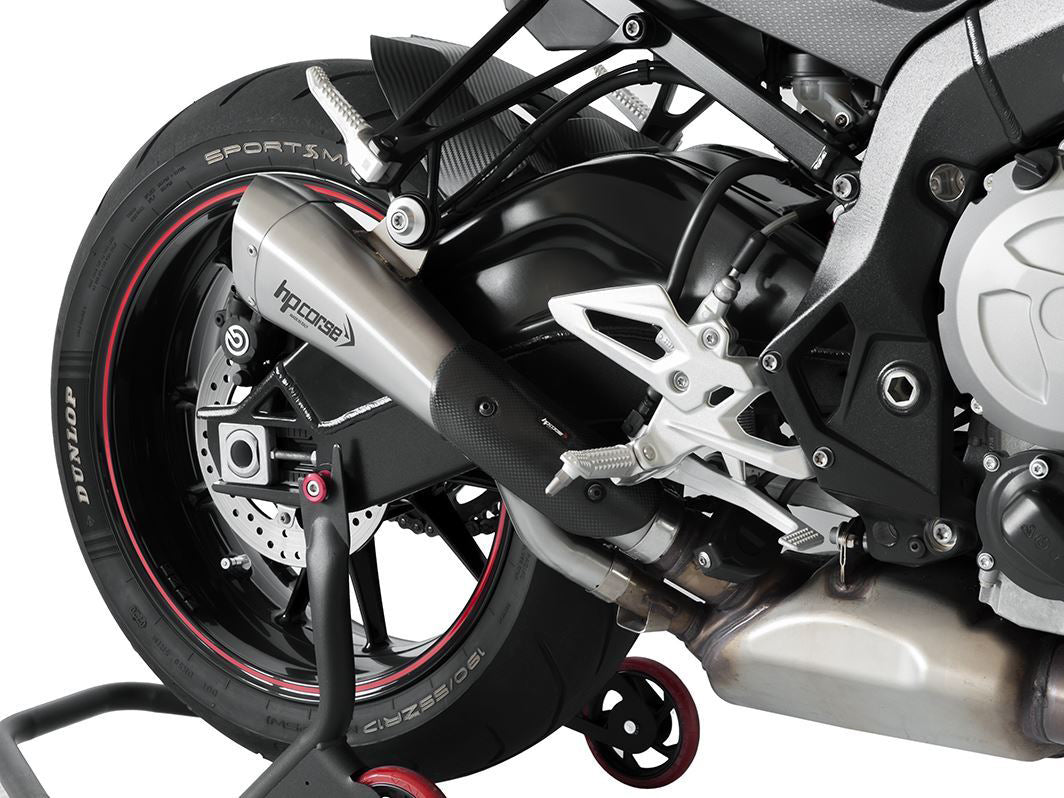 HP CORSE BMW S1000R Slip-on Exhaust "Hydroform Short R Satin" (EU homologated)