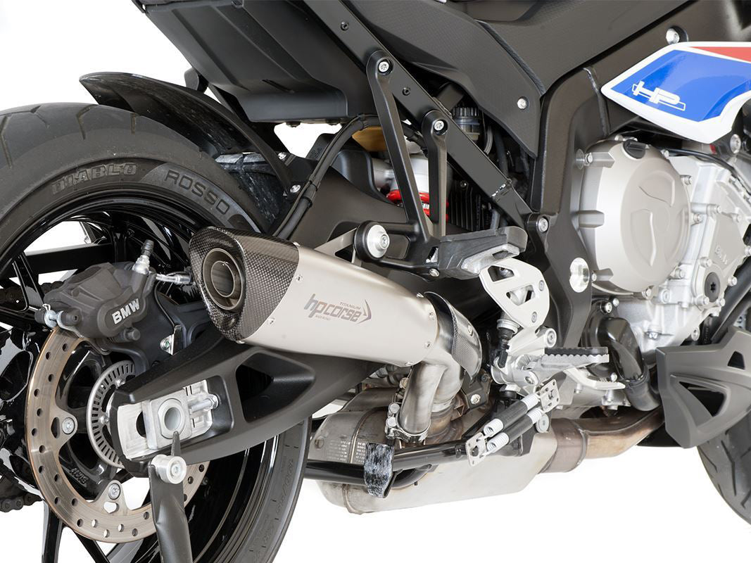 HP CORSE BMW S1000XR (15/19) Slip-on Exhaust "Evoxtreme Titanium" (EU homologated)