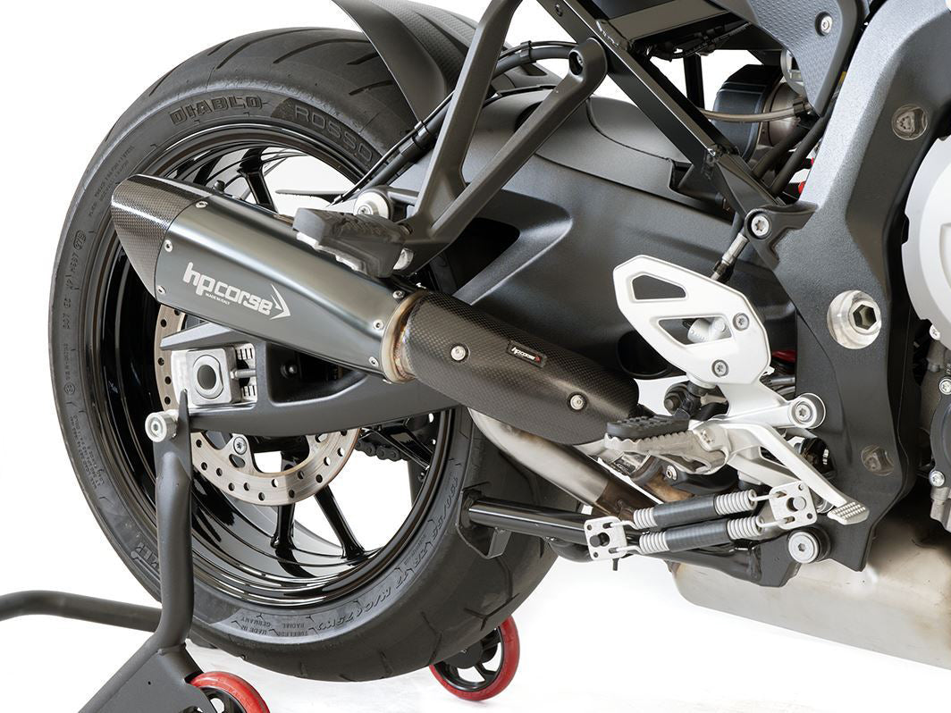 HP CORSE BMW S1000XR (15/19) Slip-on Exhaust "Evoxtreme Black" (EU homologated)