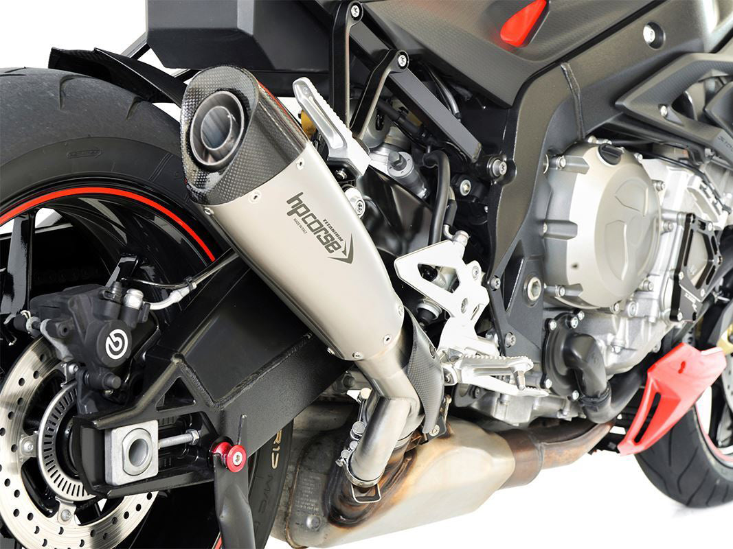 HP CORSE BMW S1000R Slip-on Exhaust "Evoxtreme Titanium" (EU homologated)