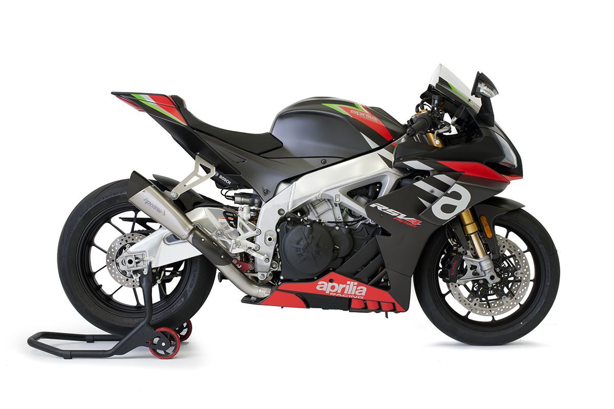 HP CORSE Aprilia RSV4 (19/20) Slip-on Exhaust "Evoxtreme 260 Titanium" (racing)