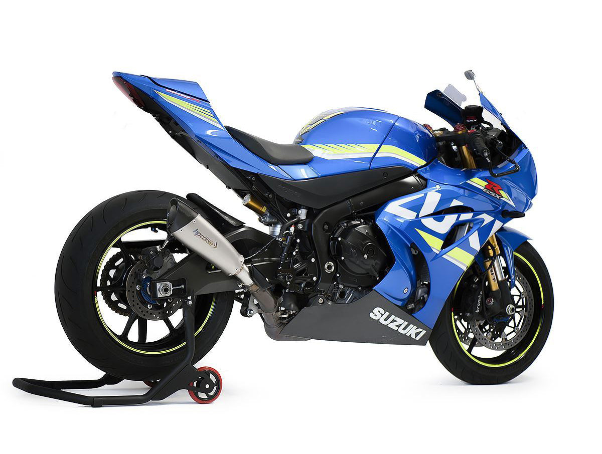 HP CORSE Suzuki GSX-R 1000 (17-20) Slip-on Exhaust "Evoxtreme 230 Titanium" (Racing)