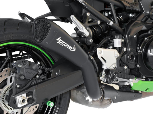 HP CORSE Kawasaki Z900 (2020+) Slip-on Exhaust "Hydroform Short R Ceramic Black" (Euro 4/5)