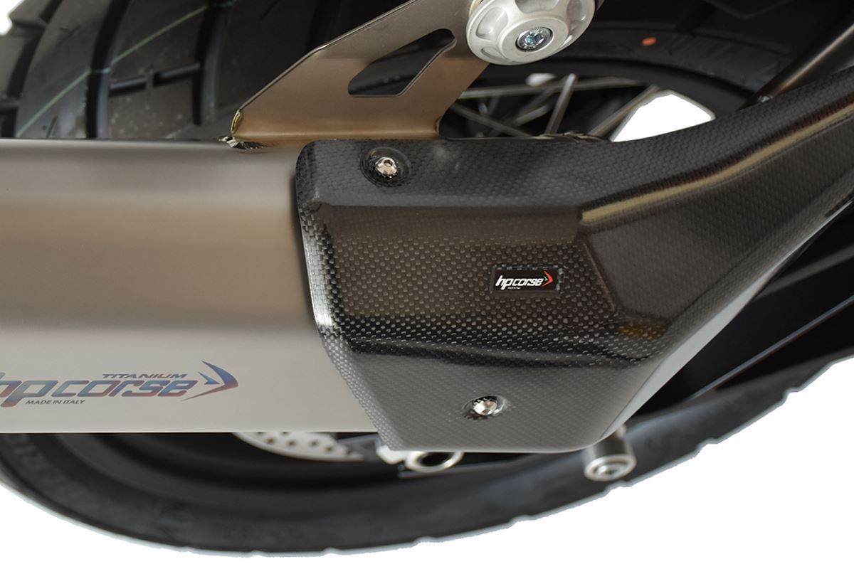 HP CORSE Husqvarna Norden 901 (2022+) Slip-on Exhaust "SPS Carbon Short Titanium" (Euro 5)