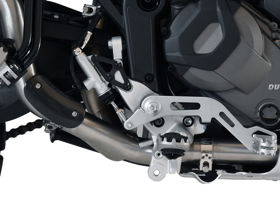 HP CORSE Ducati DesertX (2022+) 2-in-1 Header Pipes "Decatalyst"