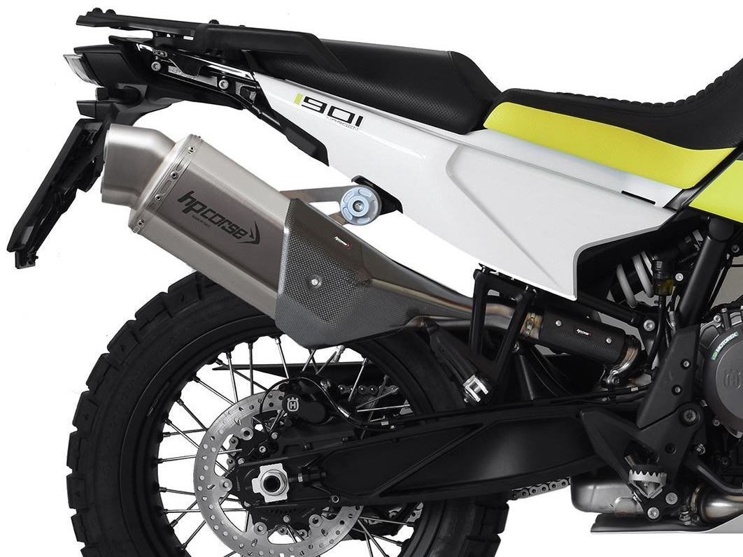 HP CORSE Husqvarna Norden 901 (2022+) Slip-on Exhaust "4-Track R Short Titanium" (Euro 5)