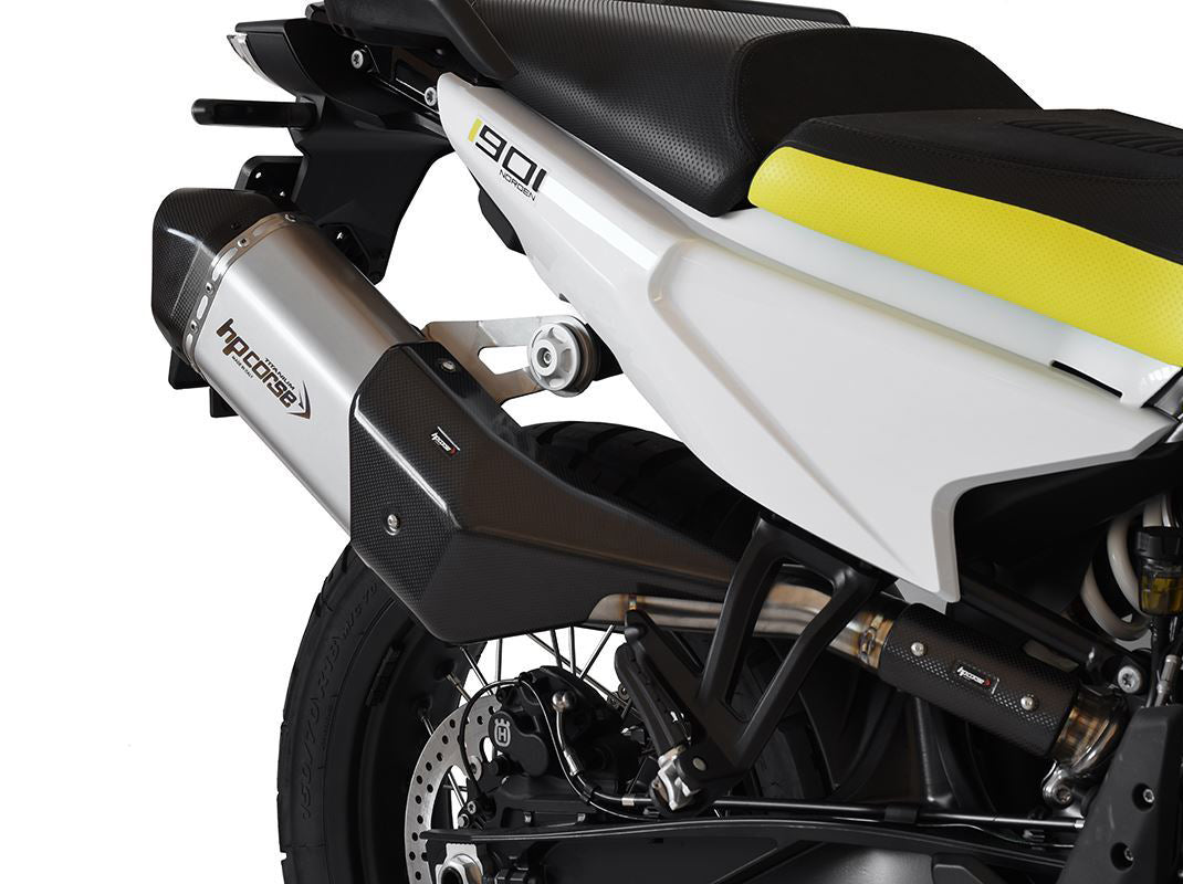 HP CORSE Husqvarna Norden 901 (2022+) Slip-on Exhaust "SPS Carbon Short Titanium" (Euro 5)