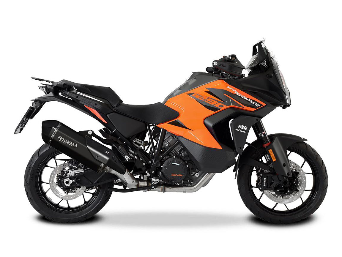 HP CORSE KTM 1290 Super Adventure Slip-on Exhaust "SPS Carbon RR Black Titanium" (Euro 5)