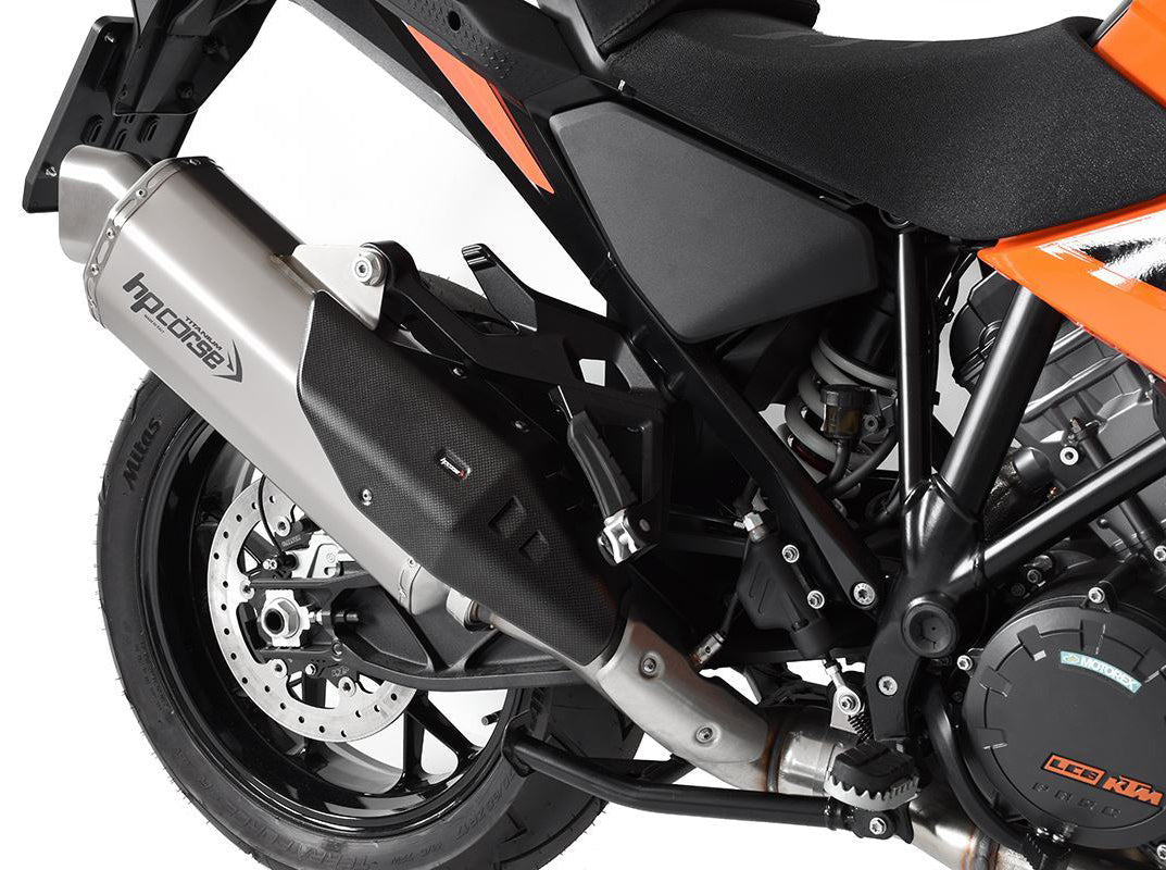 HP CORSE KTM 1290 Super Adventure Slip-on Exhaust "4-Track RR Titanium" (Euro 5)