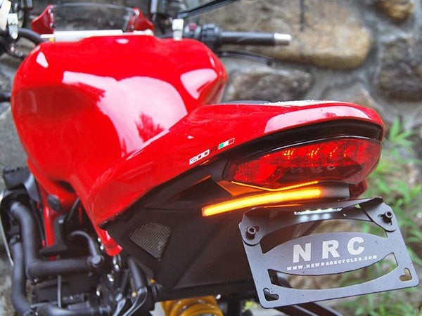 NEW RAGE CYCLES Ducati Monster 1200R LED Tail Tidy Fender Eliminator