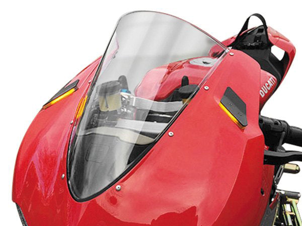 NEW RAGE CYCLES Ducati Panigale 1299 LED Mirror Block-off Turn Signals