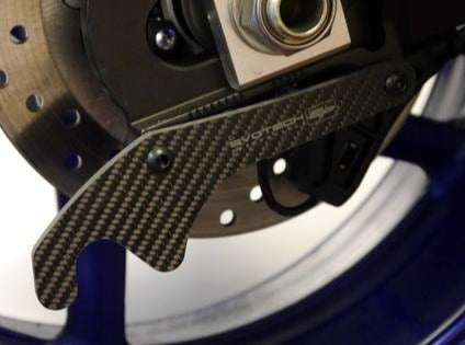 EVOTECH Yamaha Carbon Paddock Stand Plates (GP style)