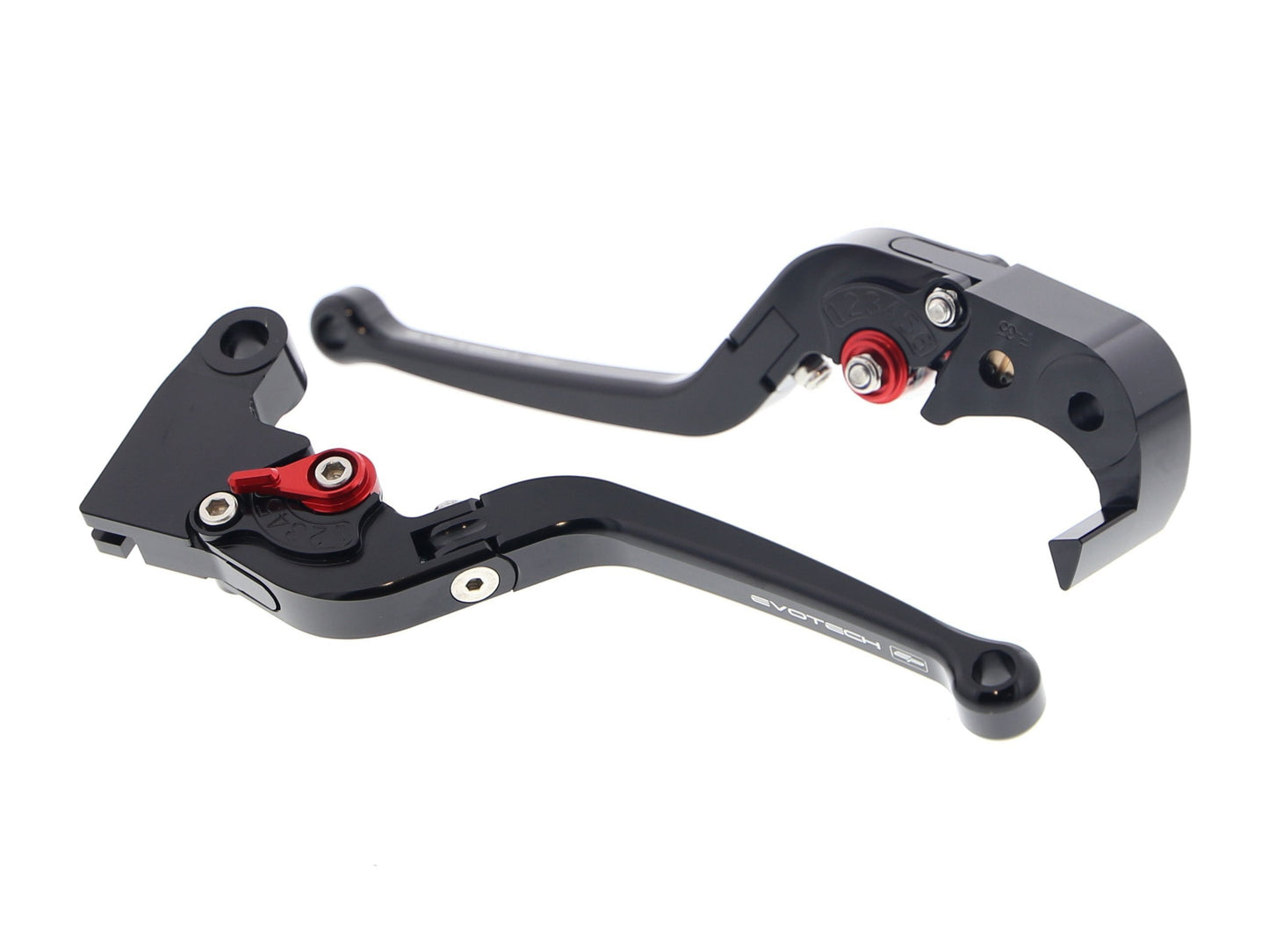 EVOTECH Triumph Daytona / Speed Triple / Street Triple Handlebar Levers (Long, Folding)