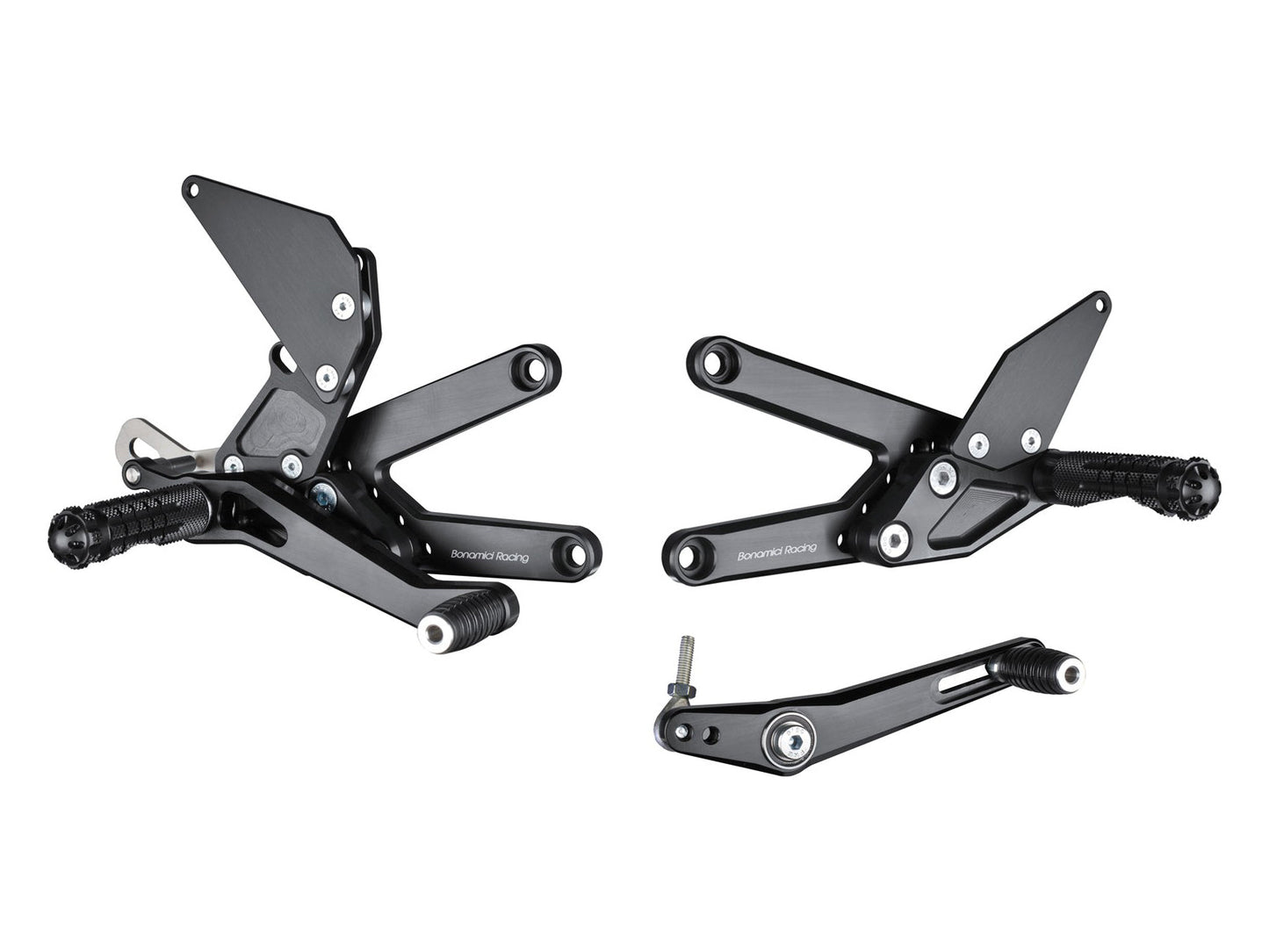 TH01 - BONAMICI RACING Triumph Street Triple /R (08/12) Adjustable Rearset – Accessories in the 2WheelsHero Motorcycle Aftermarket Accessories and Parts Online Shop