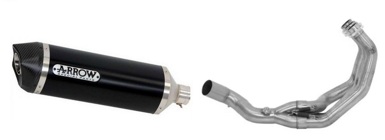 ARROW 71620MI+71812AON Yamaha MT09 (2013+) Aluminum Full Exhaust System "Competition Evo Thunder" (racing) – Accessories in the 2WheelsHero Motorcycle Aftermarket Accessories and Parts Online Shop