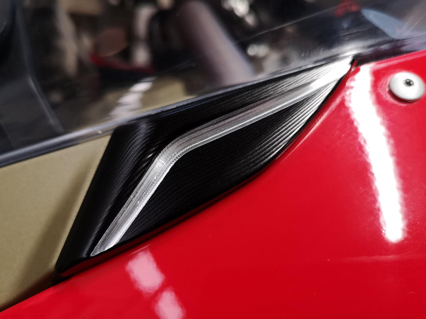 CS806 - CNC RACING Ducati Panigale V4 / V2 Mirror Holes Caps