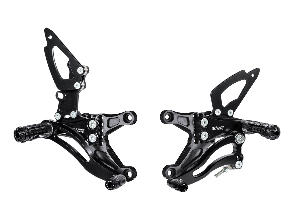 K020 - BONAMICI RACING Kawasaki ZX-6R (2019+) Adjustable Rearset – Accessories in the 2WheelsHero Motorcycle Aftermarket Accessories and Parts Online Shop