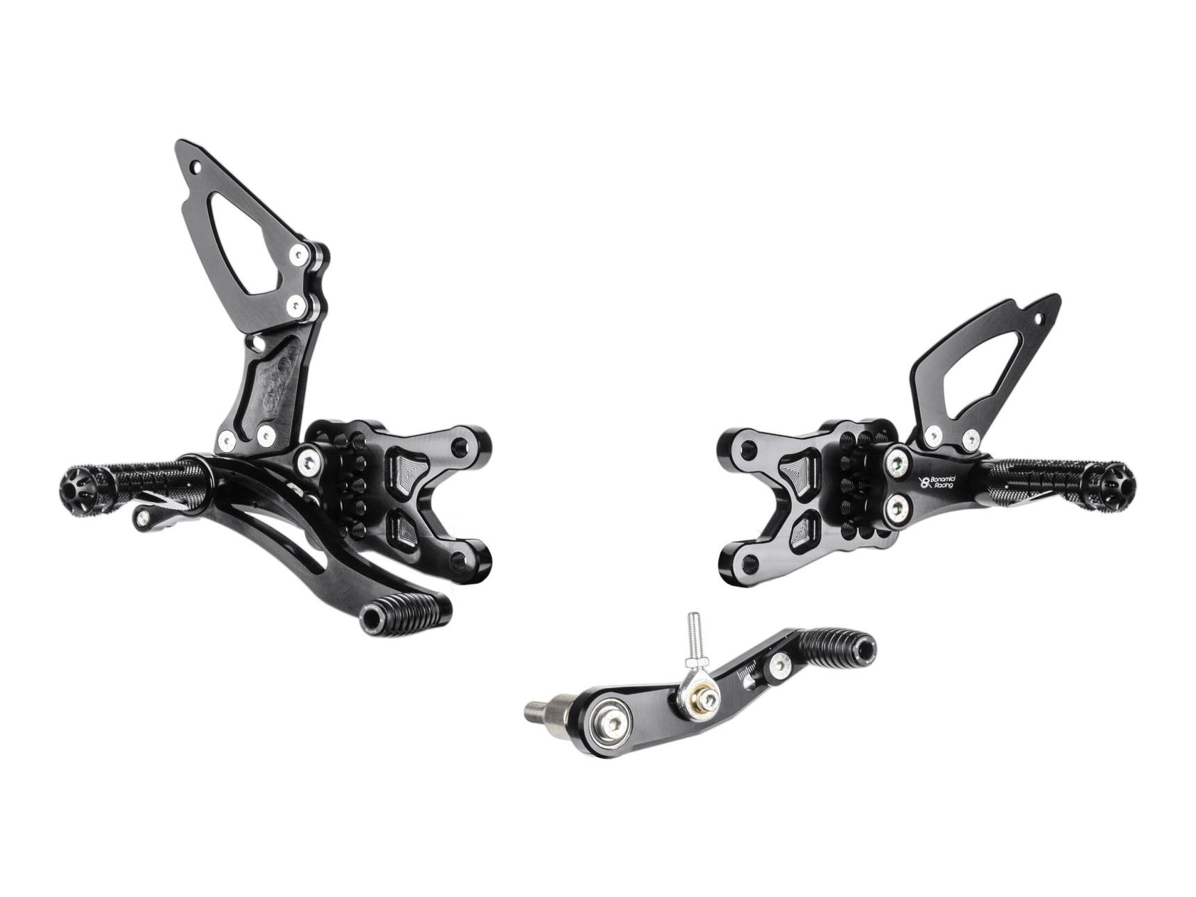 S007 - BONAMICI RACING Suzuki GSX-R1000 (09/16) Adjustable Rearset – Accessories in the 2WheelsHero Motorcycle Aftermarket Accessories and Parts Online Shop