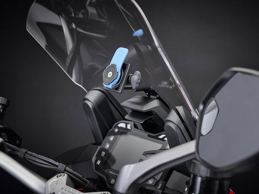 EVOTECH Ducati Multistrada V2/950/1260/1200 (2015+) Phone / GPS Mount "Quad Lock"