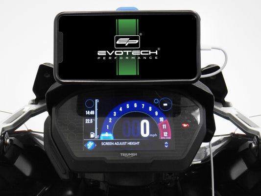 EVOTECH Triumph Tiger 1200 (17/21) Phone / GPS Mount "Quad Lock"