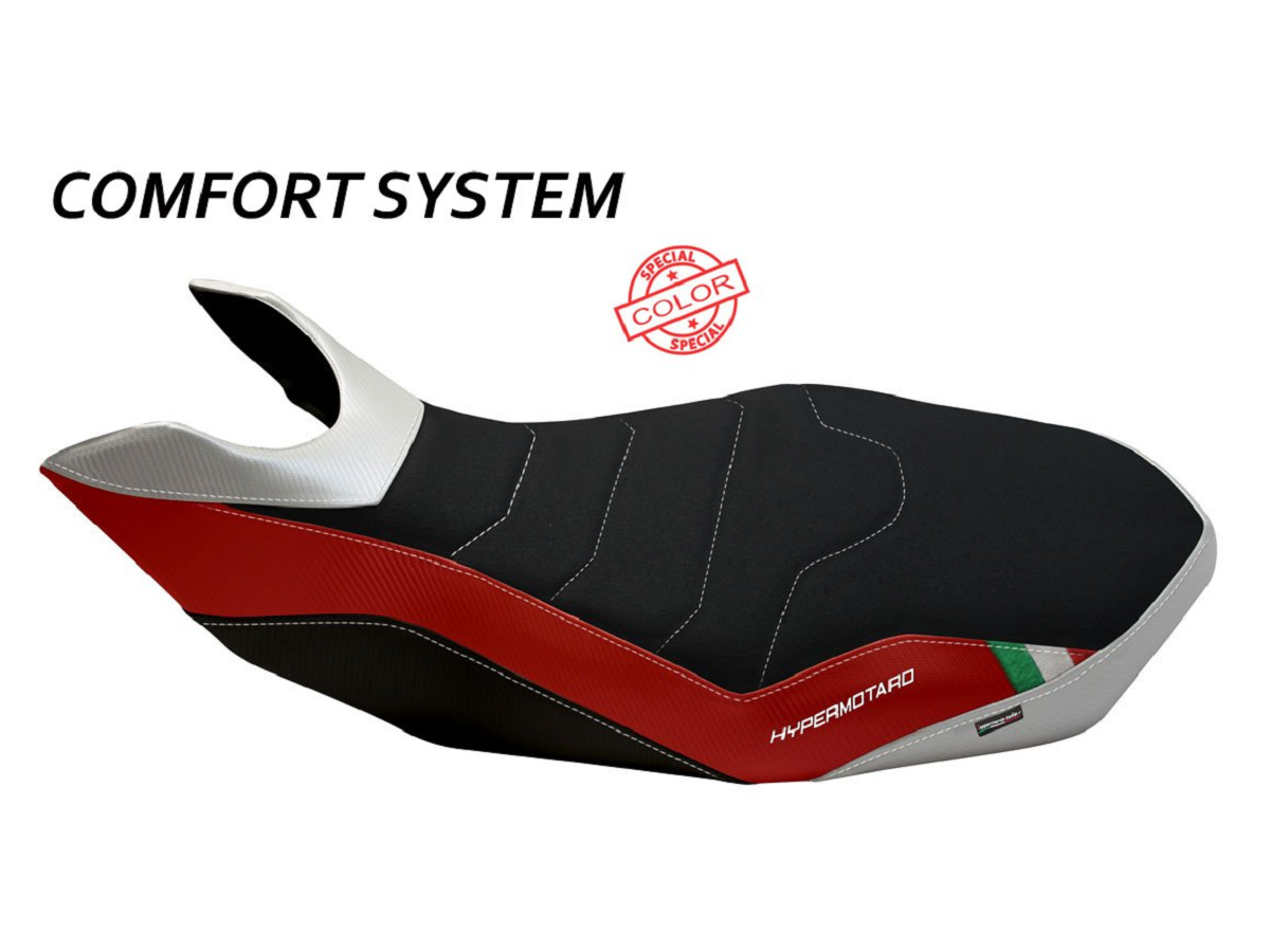 TAPPEZZERIA ITALIA Ducati Hypermotard 796/1100 Comfort Seat Cover "Medea Special Color"