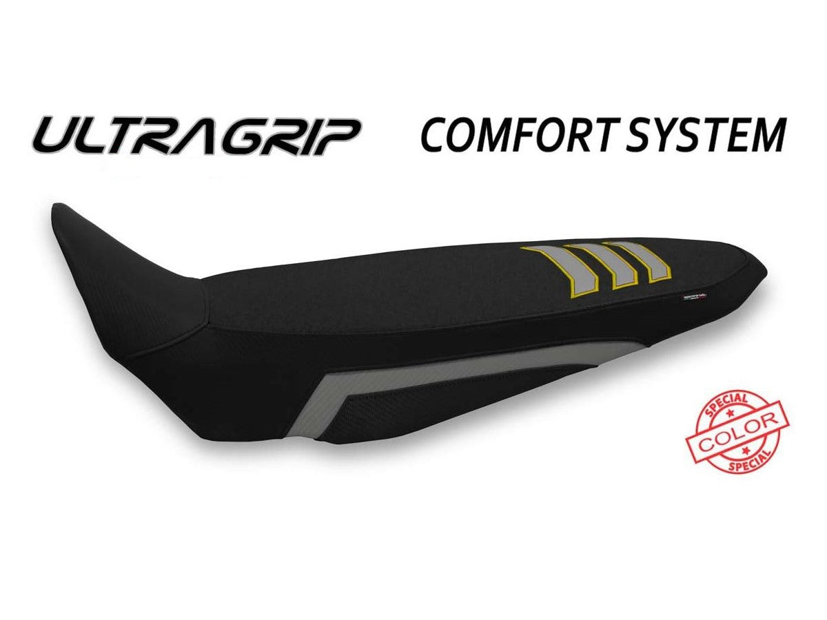 TAPPEZZERIA ITALIA Yamaha Tenere 700 (2019+) Ultragrip Comfort Seat Cover "Liddel" (full single saddle)