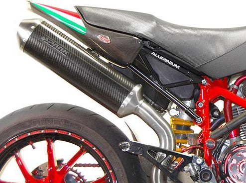 SPARK GDU1803 Ducati Hypermotard 796 (10/12) Slip-on Exhaust "Oval" (EU homologated) – Accessories in the 2WheelsHero Motorcycle Aftermarket Accessories and Parts Online Shop