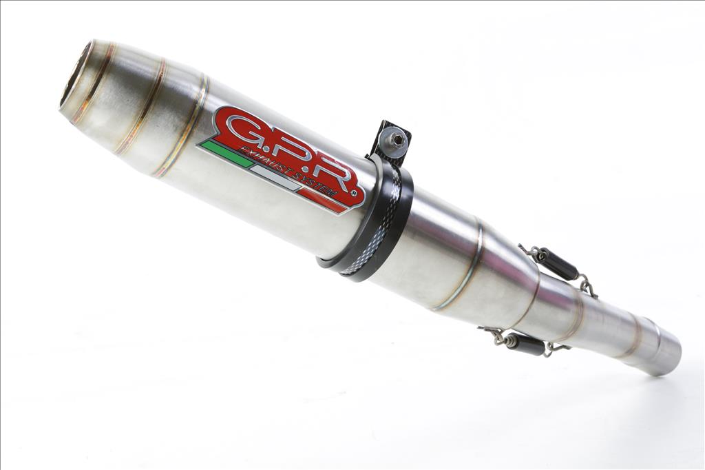 GPR BMW F850GS / Adventure Slip-on Exhaust "Deeptone Inox" (EU homologated)