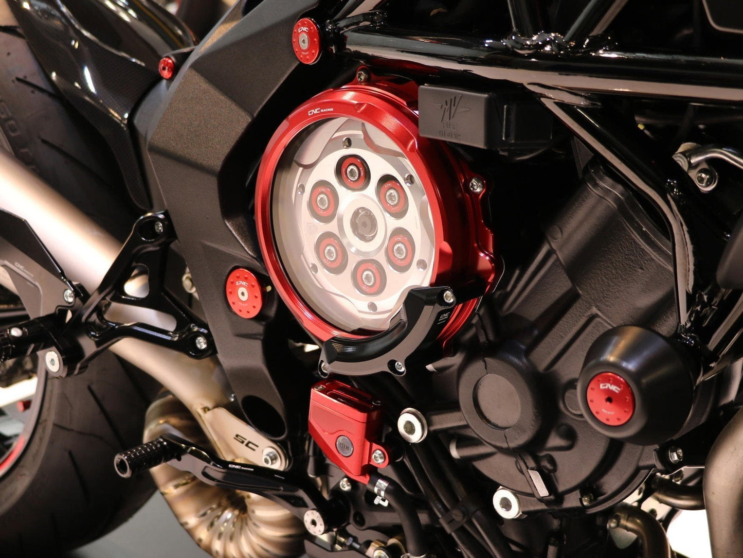 CAP02 - CNC RACING MV Agusta Clutch Cover Slider