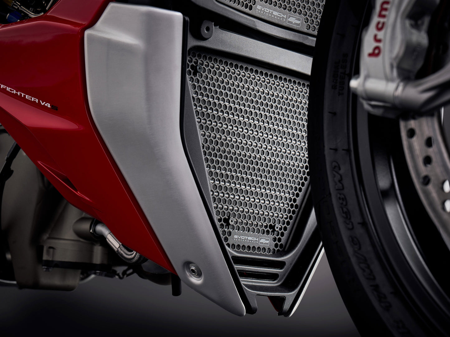 EVOTECH Ducati Streetfighter V4 Radiator Guard Set