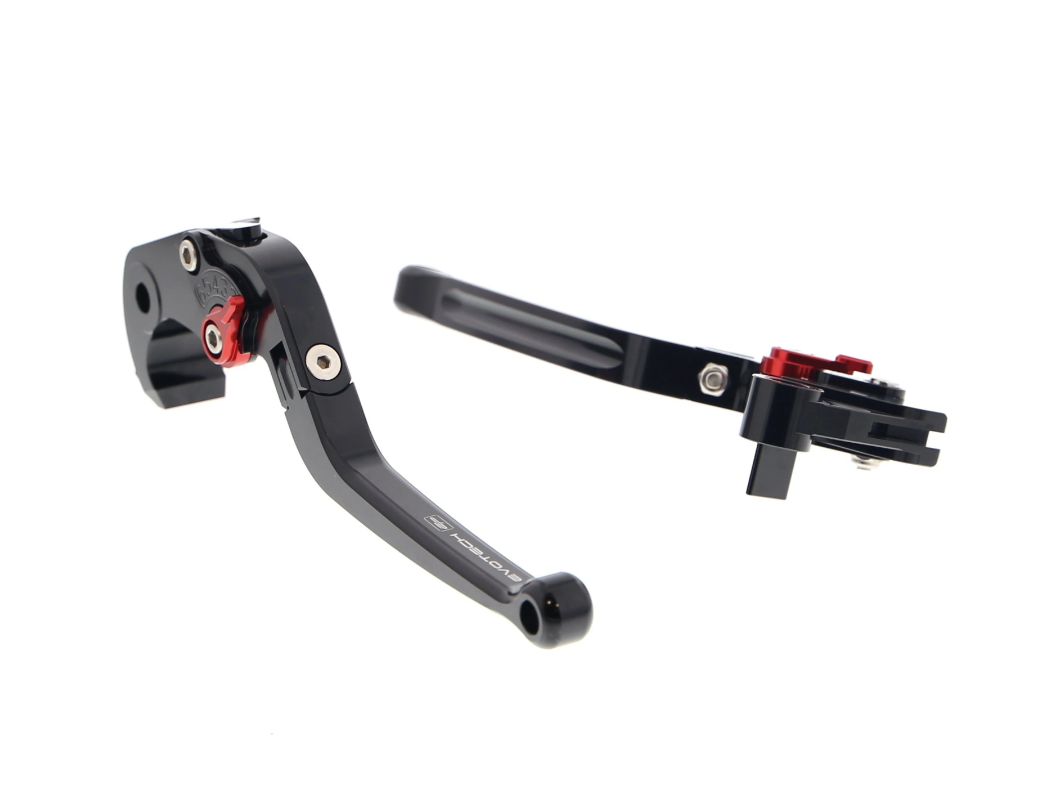 EVOTECH Kawasaki ZX-6R Handlebar Levers (Long, Folding)