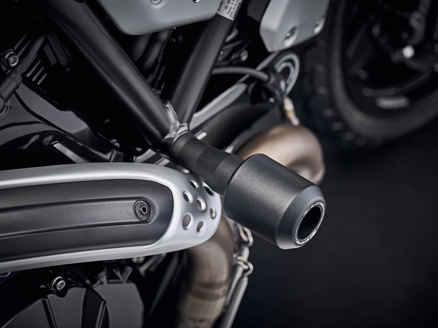 EVOTECH Ducati Scrambler 1100 (2018+) Frame Crash Protection Sliders