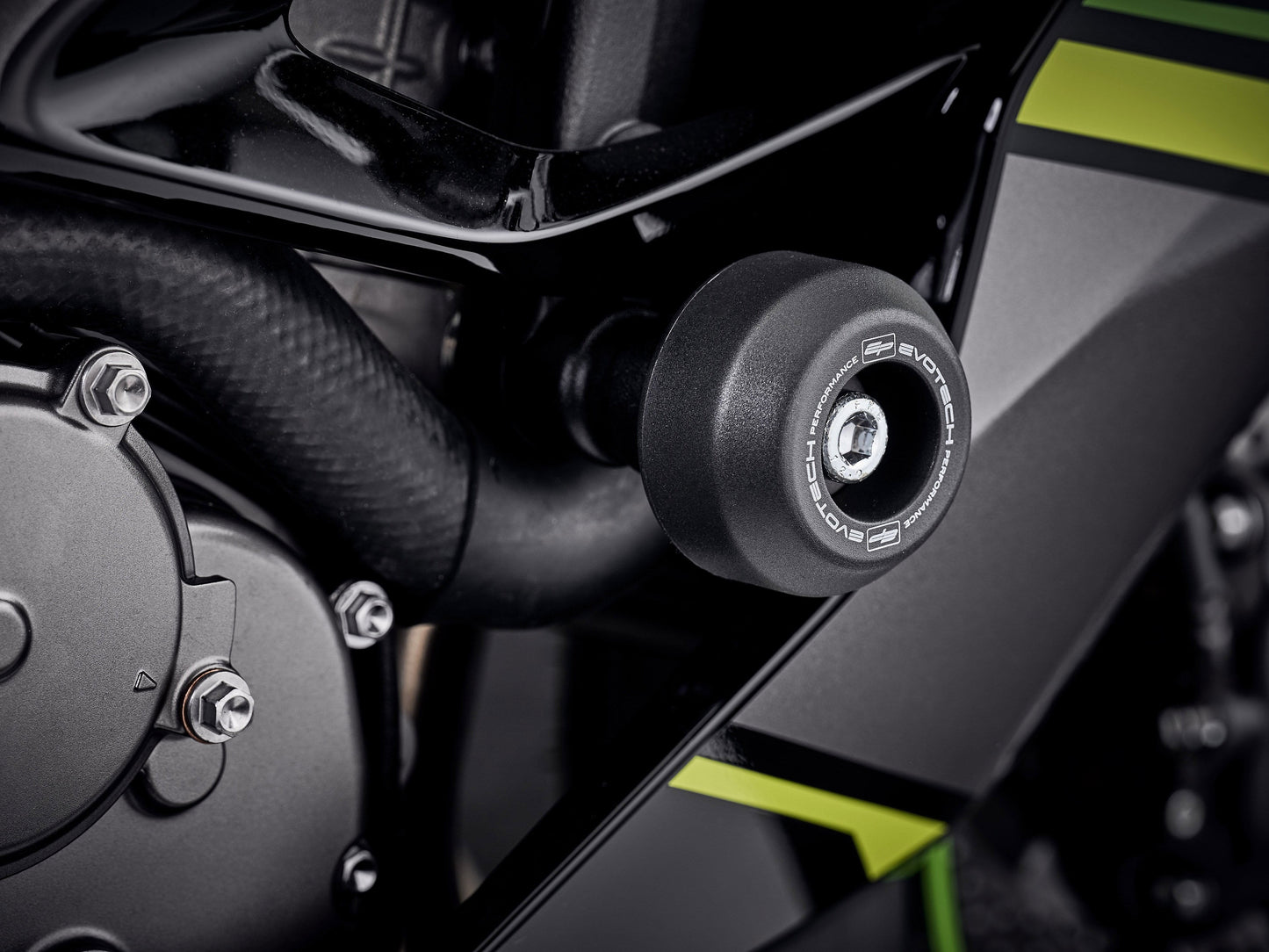 EVOTECH Kawasaki ZX-6R Frame Crash Protection Sliders