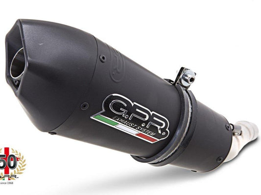 GPR BMW R1200RS (15/16) Slip-on Exhaust "GPE Anniversary Black Titanium" (EU homologated)