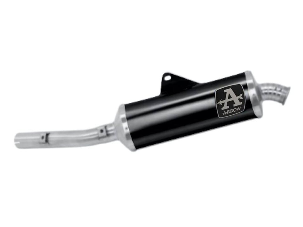 ARROW 72626AON Yamaha Tenere 700 (2019+) Dark Aluminum Slip-on Exhaust "Indy Race" – Accessories in the 2WheelsHero Motorcycle Aftermarket Accessories and Parts Online Shop