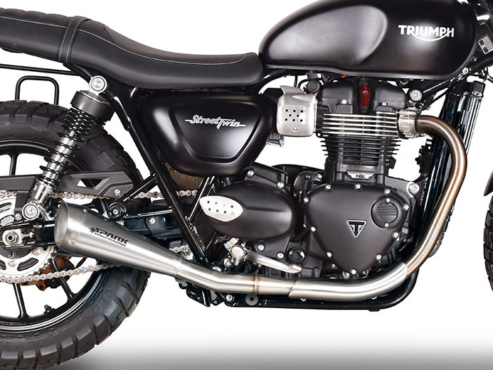 SPARK GTR0401 Triumph Street Twin 900 (16/18) Double Slip-on Exhaust "60's" (approved) – Accessories in the 2WheelsHero Motorcycle Aftermarket Accessories and Parts Online Shop