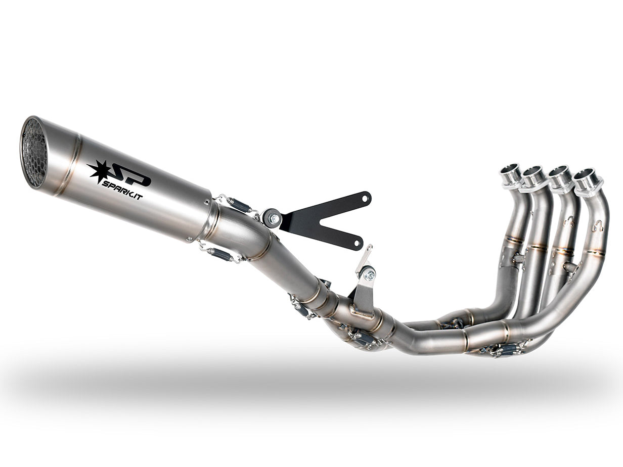 SPARK GYA8863 / GYA8867 Yamaha YZF-R6 (2017+) Titanium Full Exhaust System "Grid-O" (racing; step 2) – Accessories in the 2WheelsHero Motorcycle Aftermarket Accessories and Parts Online Shop