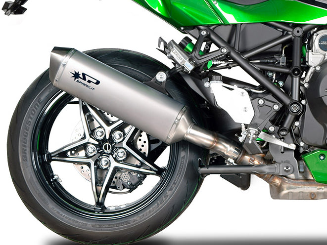 SPARK GKA0804 Kawasaki H2SX (18/19) Slip-on Exhaust "Force" (racing) – Accessories in the 2WheelsHero Motorcycle Aftermarket Accessories and Parts Online Shop