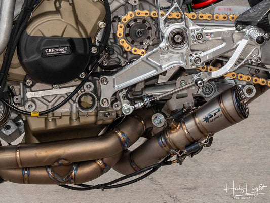 SPARK GDU8835 Ducati Panigale V4 (2018+) Full Titanium Full Exhaust System "WorldSBK REPLICA" (racing) – Accessories in the 2WheelsHero Motorcycle Aftermarket Accessories and Parts Online Shop