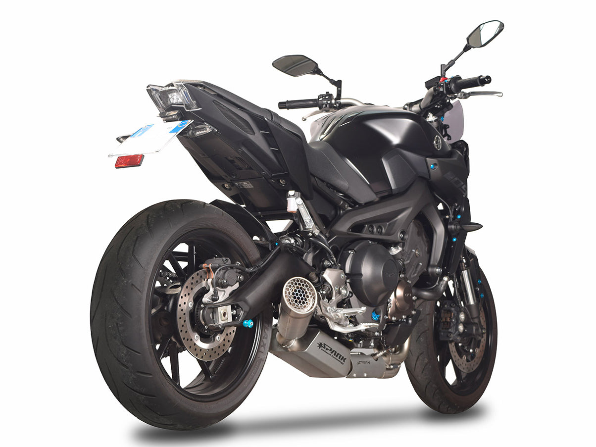 SPARK GYA8862 Yamaha MT-09 / Tracer 900 / XSR900 (14/20) Titanium Full Exhaust System "Grid-O" (EU homologated) – Accessories in the 2WheelsHero Motorcycle Aftermarket Accessories and Parts Online Shop