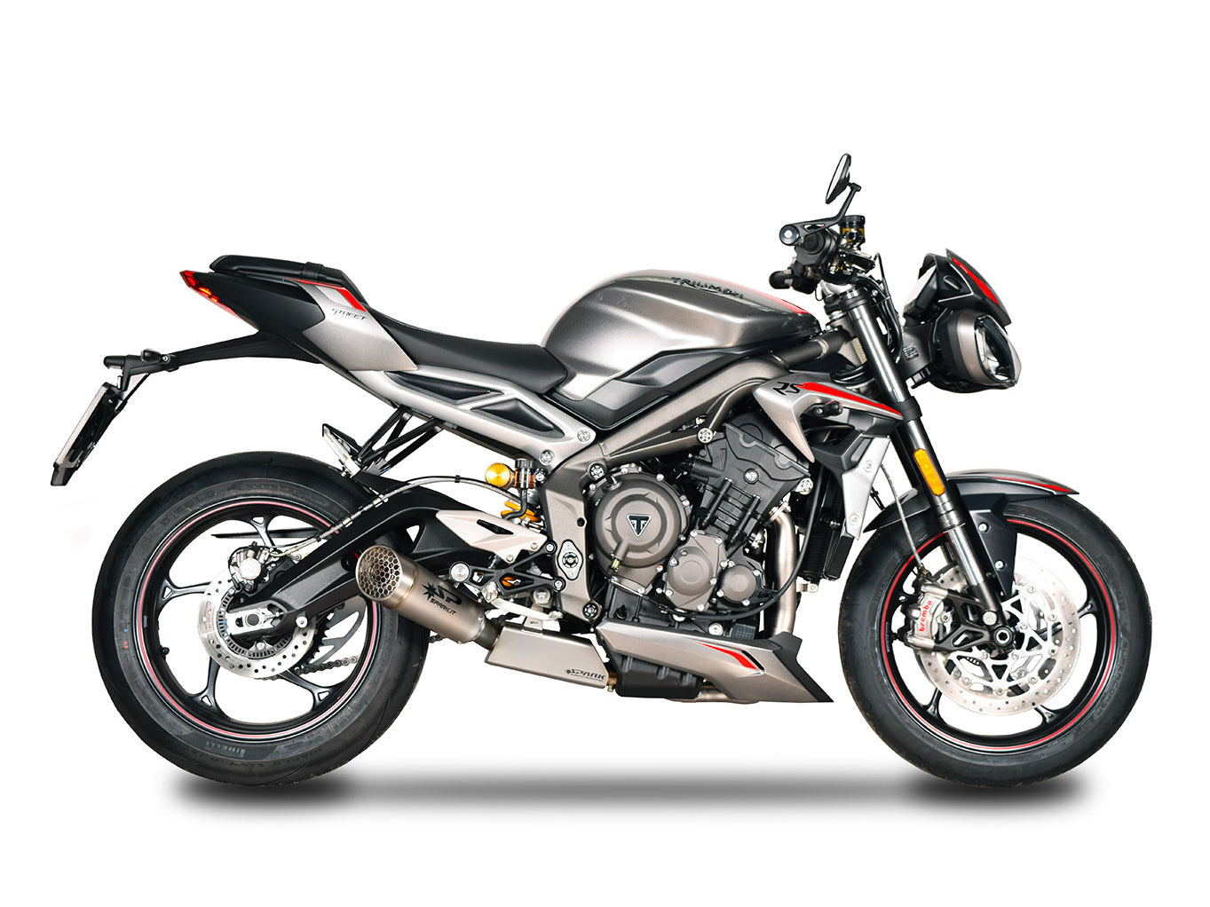 SPARK GTR8502 Triumph Street Triple 765 (2017+) Stainless Steel Exhaust Сollector (racing) – Accessories in the 2WheelsHero Motorcycle Aftermarket Accessories and Parts Online Shop